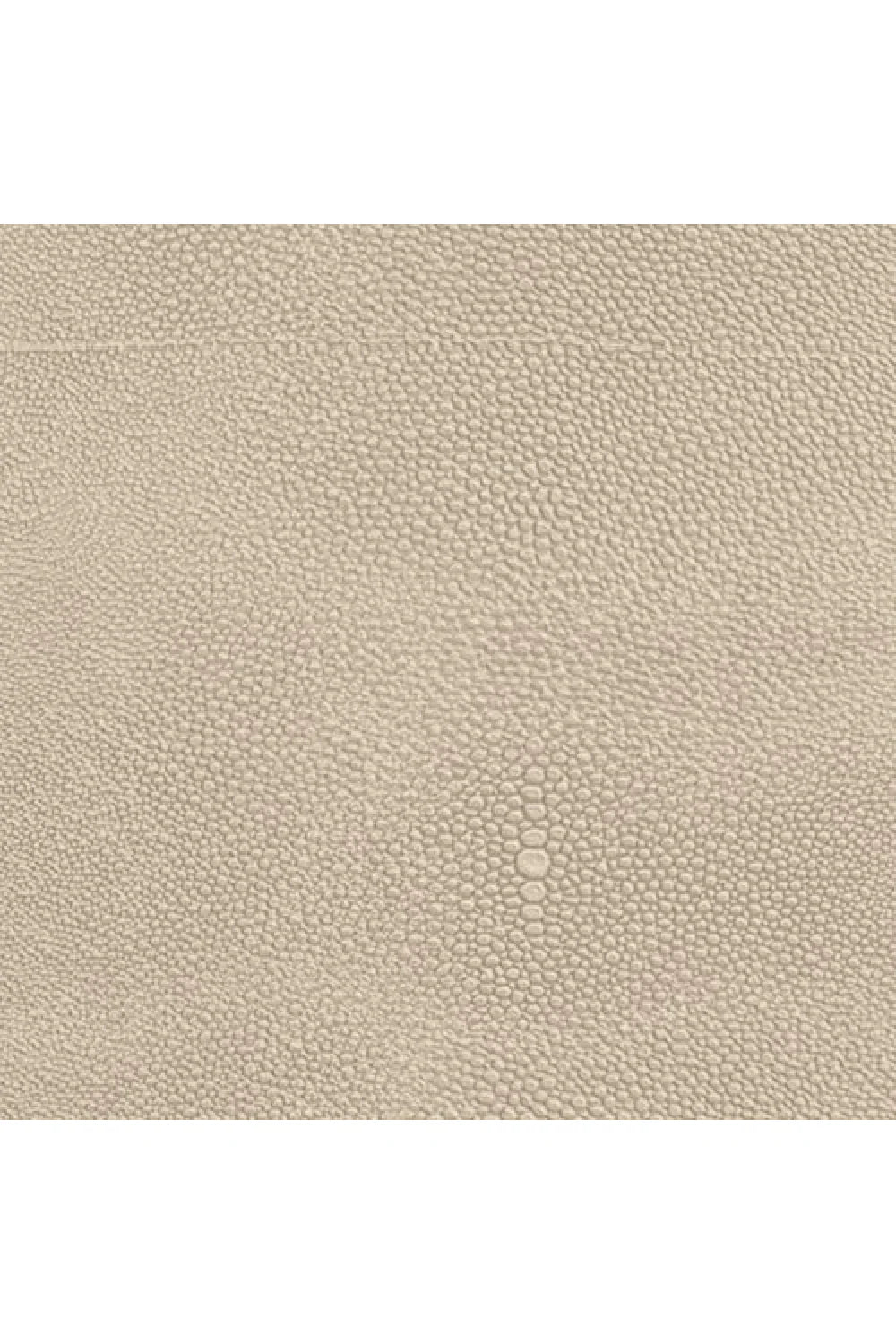 Ivory Shagreen Lounge Armchair