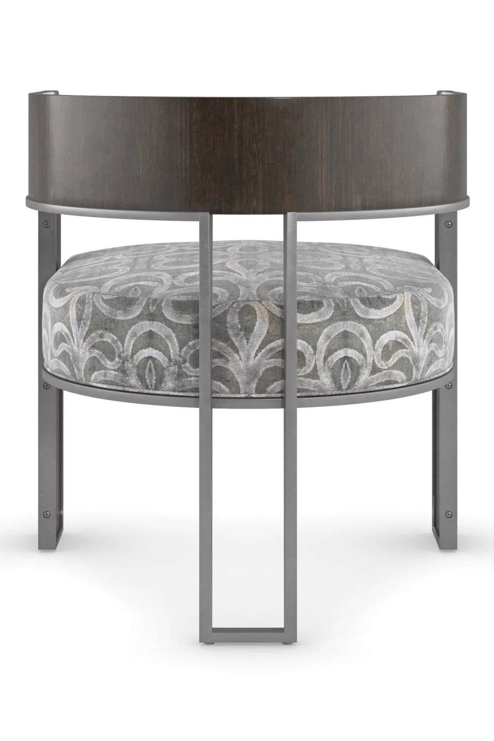 Curved Modern Accent Chair