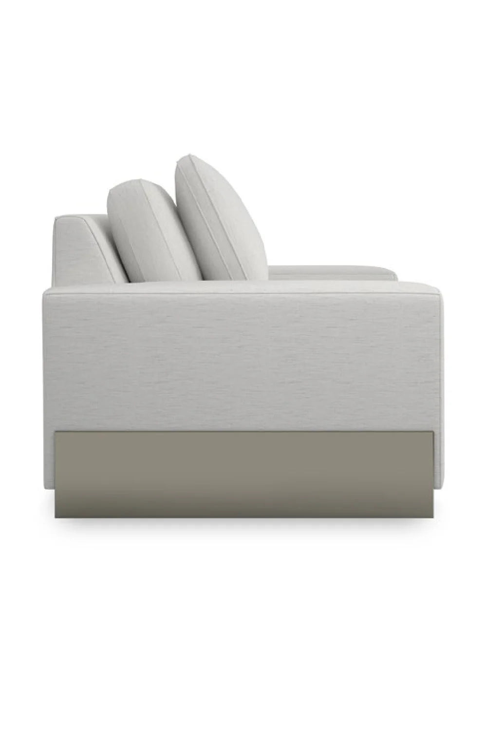 Gray Shelf-Arm Lounge Chair