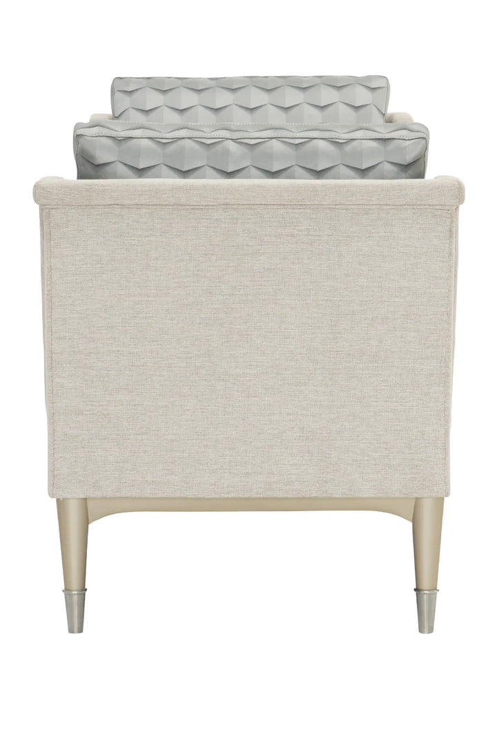 Beige Modern Chaise Longue