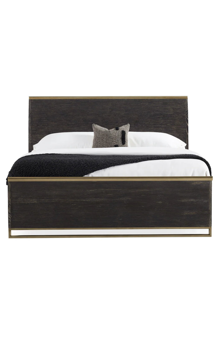 Cerused Oak Bed