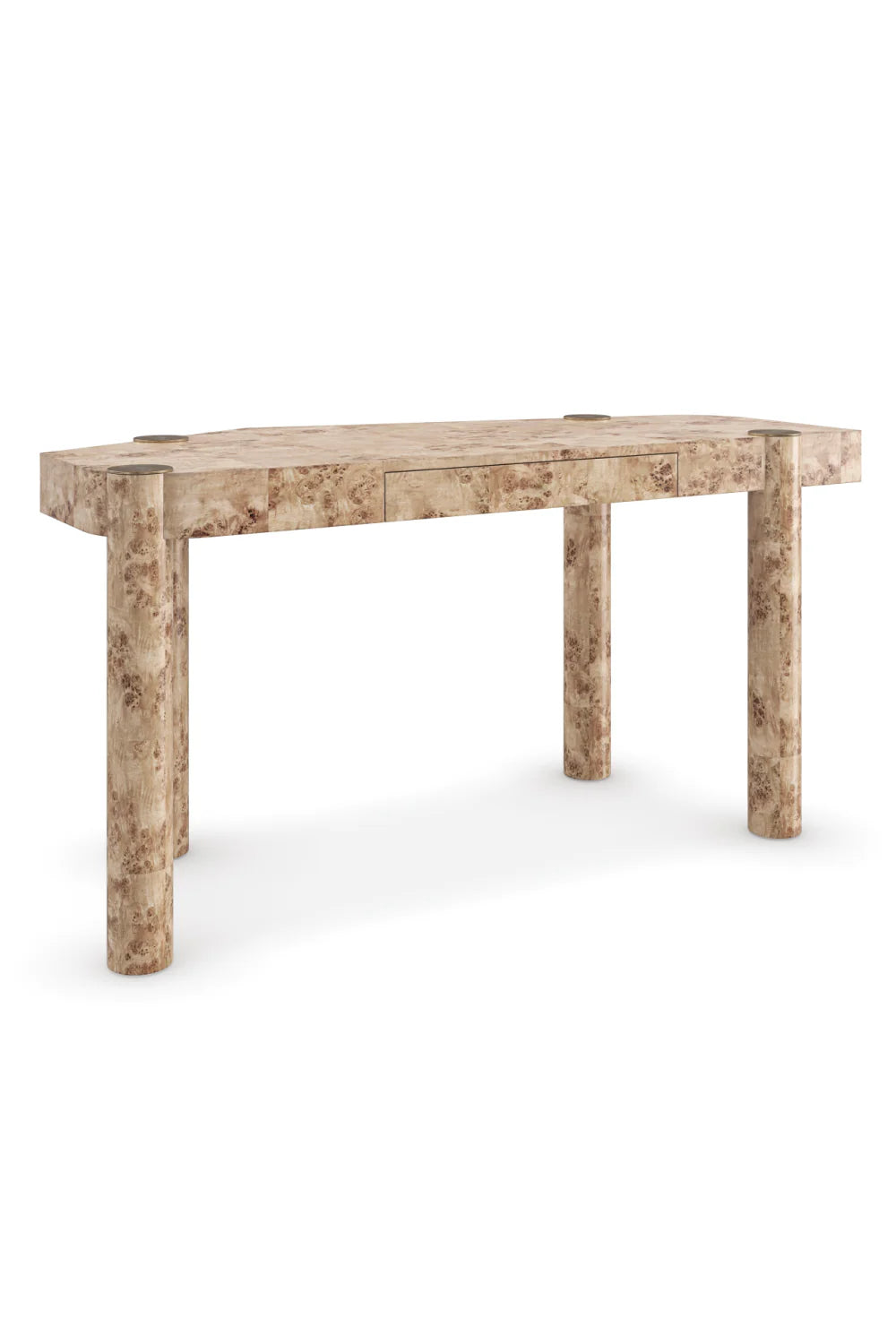 Trapezoidal Wooden Modern Desk