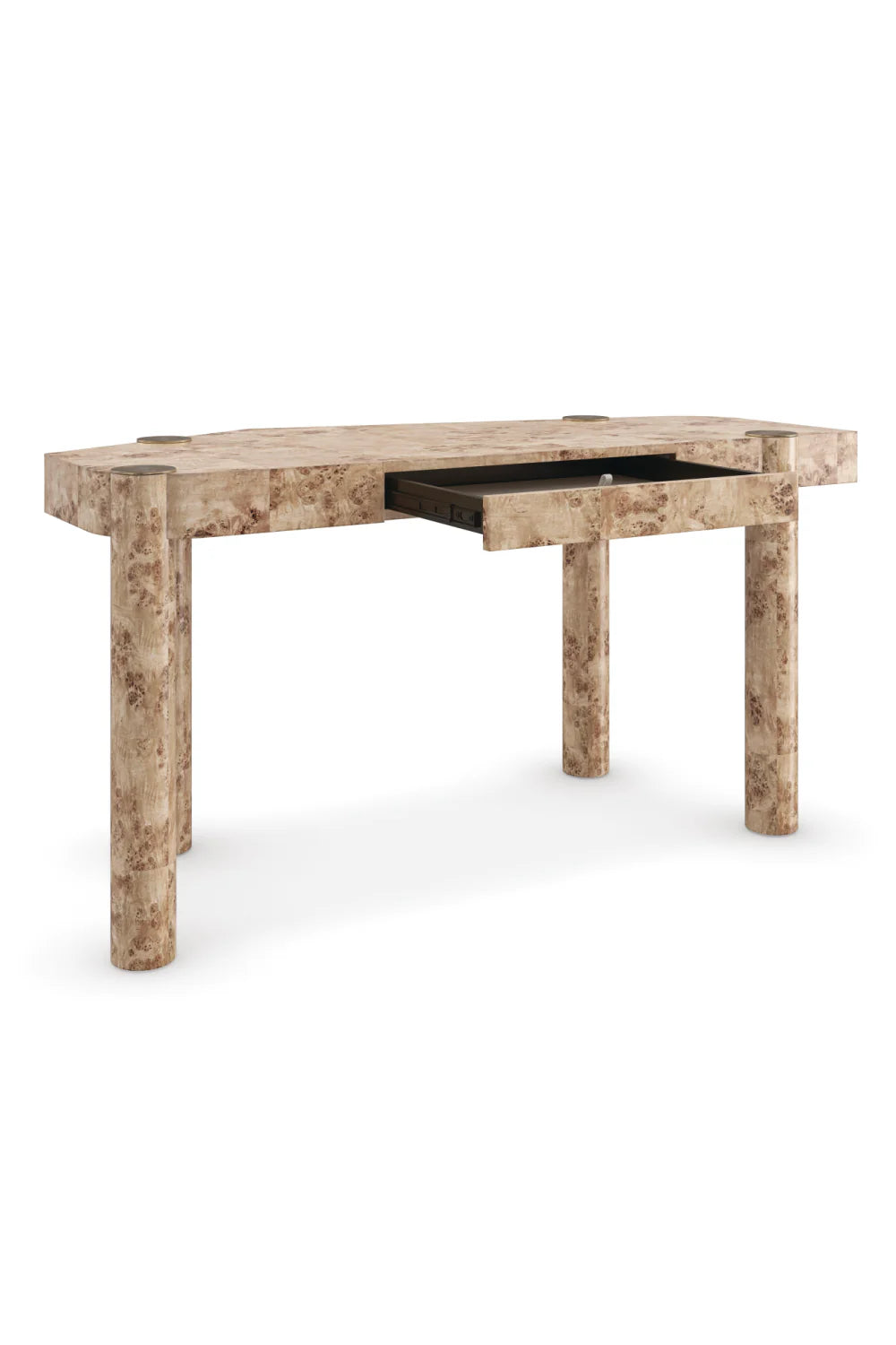 Trapezoidal Wooden Modern Desk