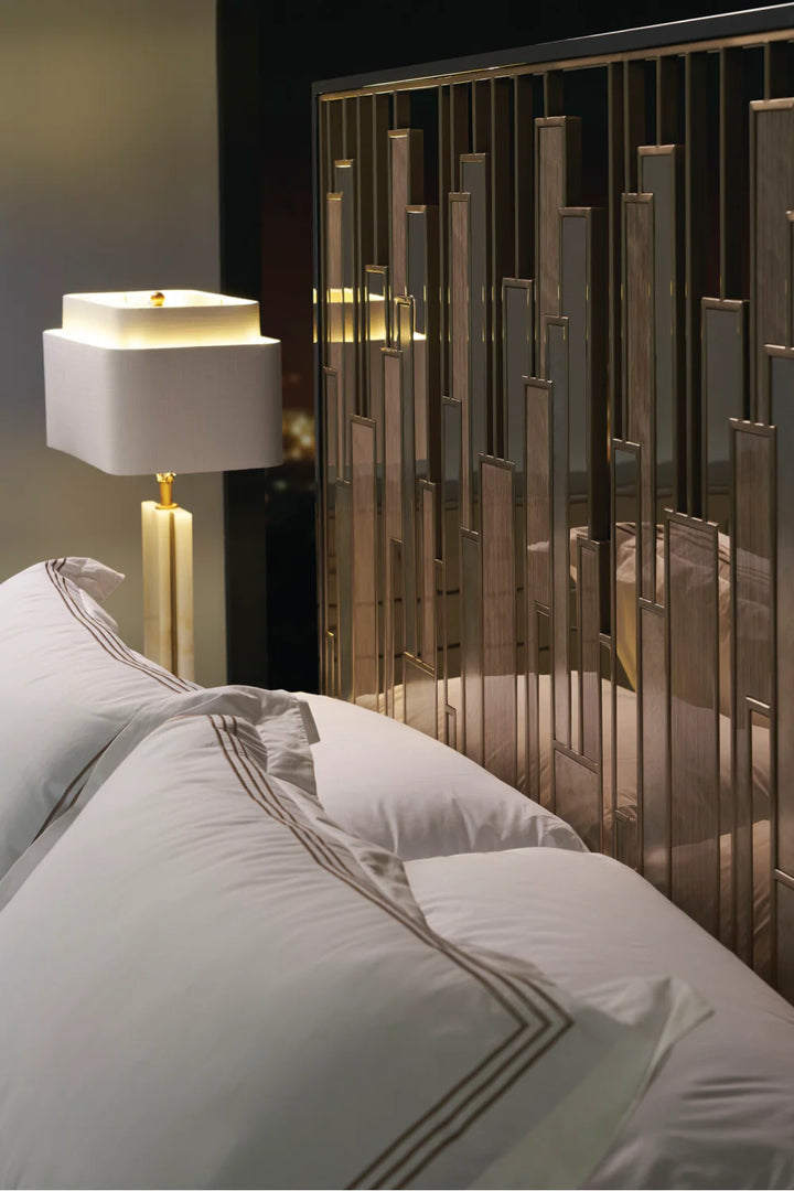 Architectural Metal King Bed