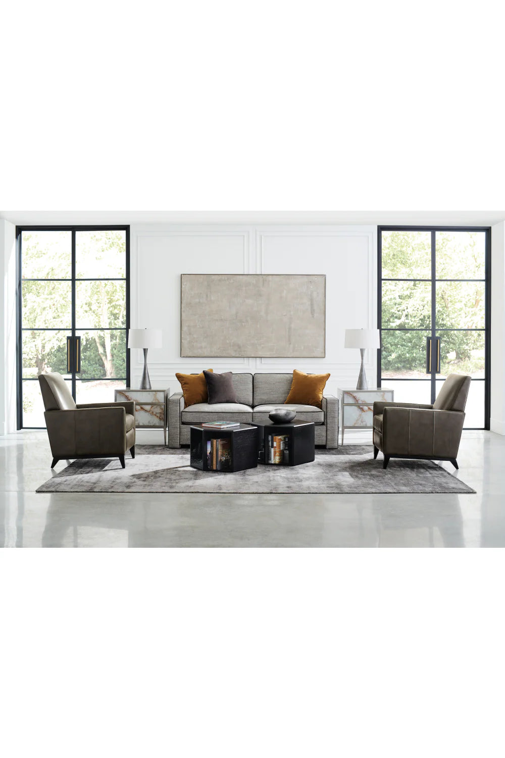 Black Leather Reclining Chair