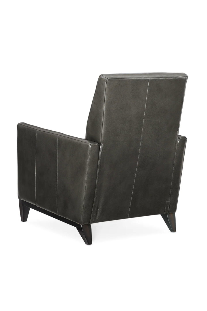 Black Leather Reclining Chair