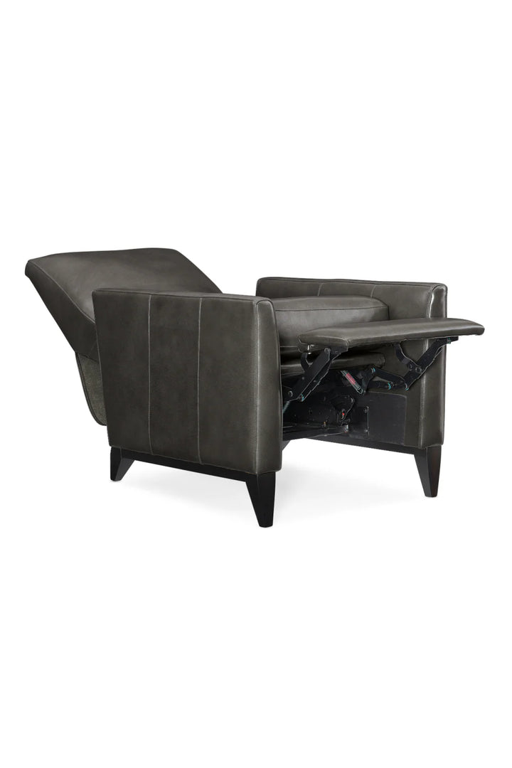 Black Leather Reclining Chair
