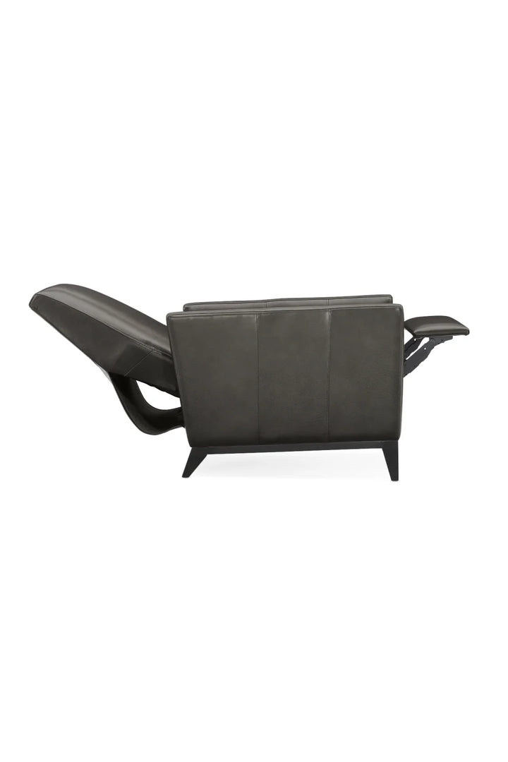 Black Leather Reclining Chair