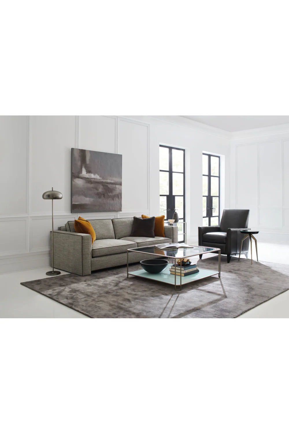 Black Leather Reclining Chair