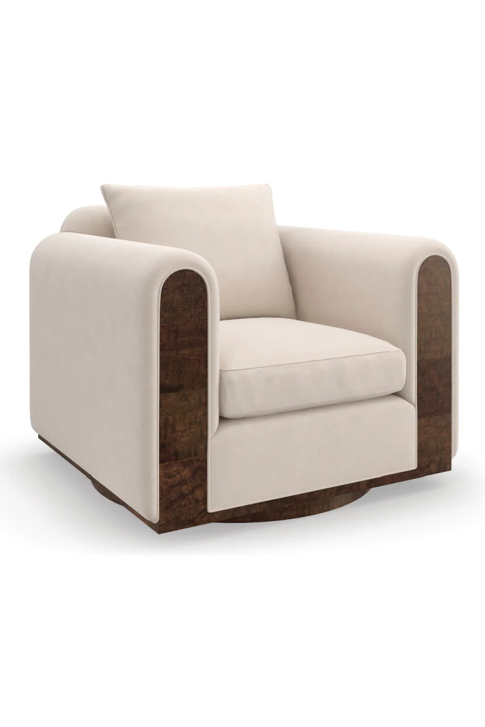 Velvet Swivel Chair