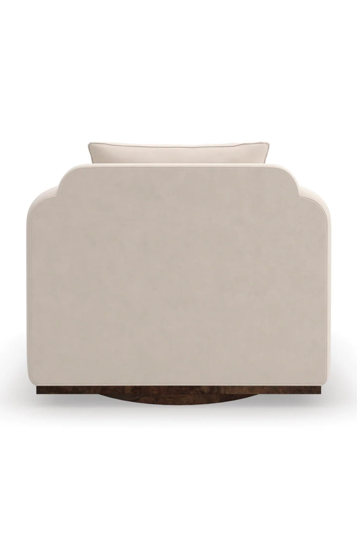 Velvet Swivel Chair