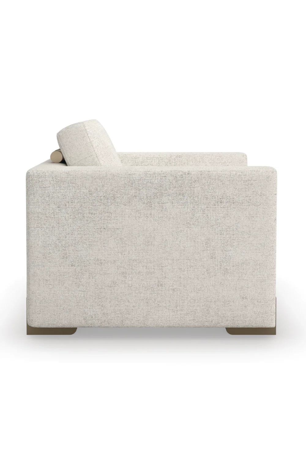 Woven Fabric Lounge Chair