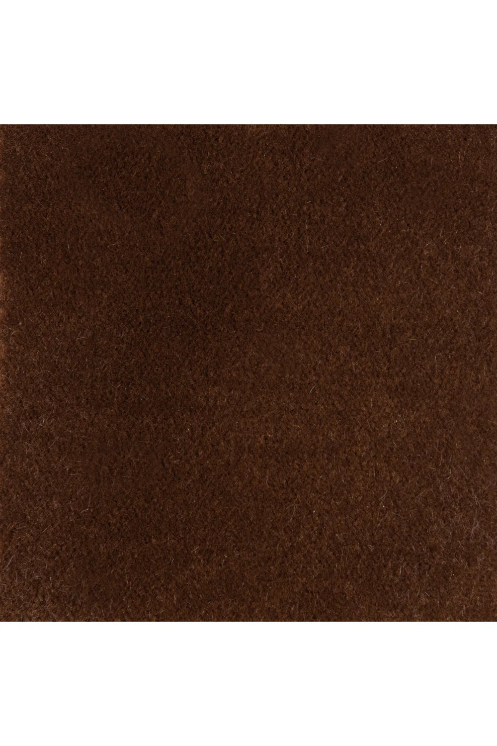 Brown Mohair Accent Chair
