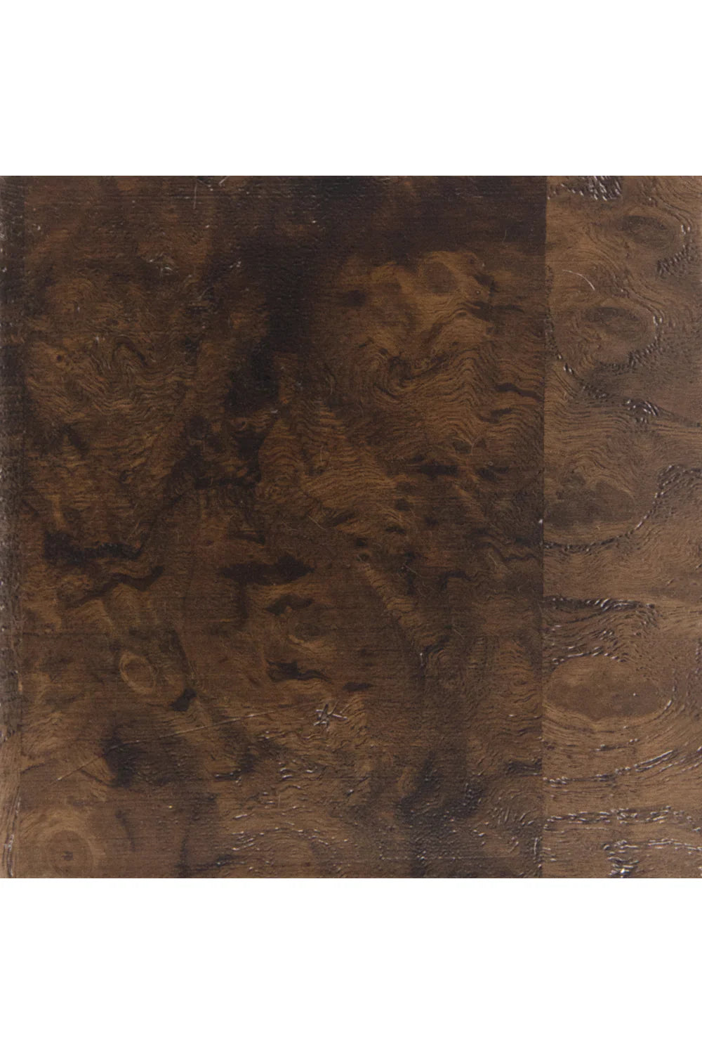 Brown Mohair Accent Chair