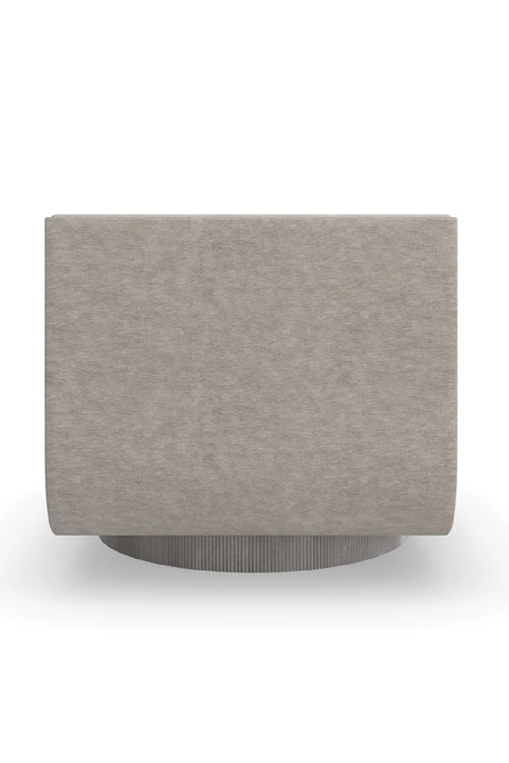 Taupe Velvet Lounge Chair
