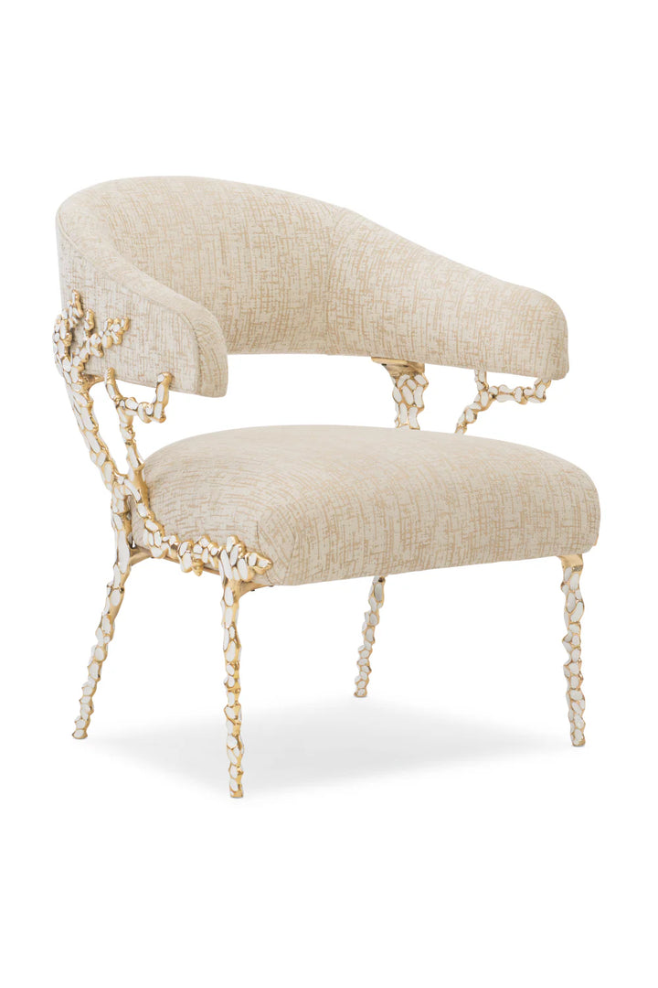 Embellished Modern Armchair