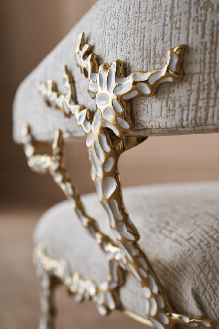 Embellished Modern Armchair