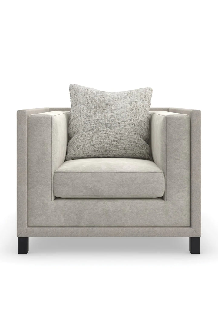 Light Gray Lounge Chair