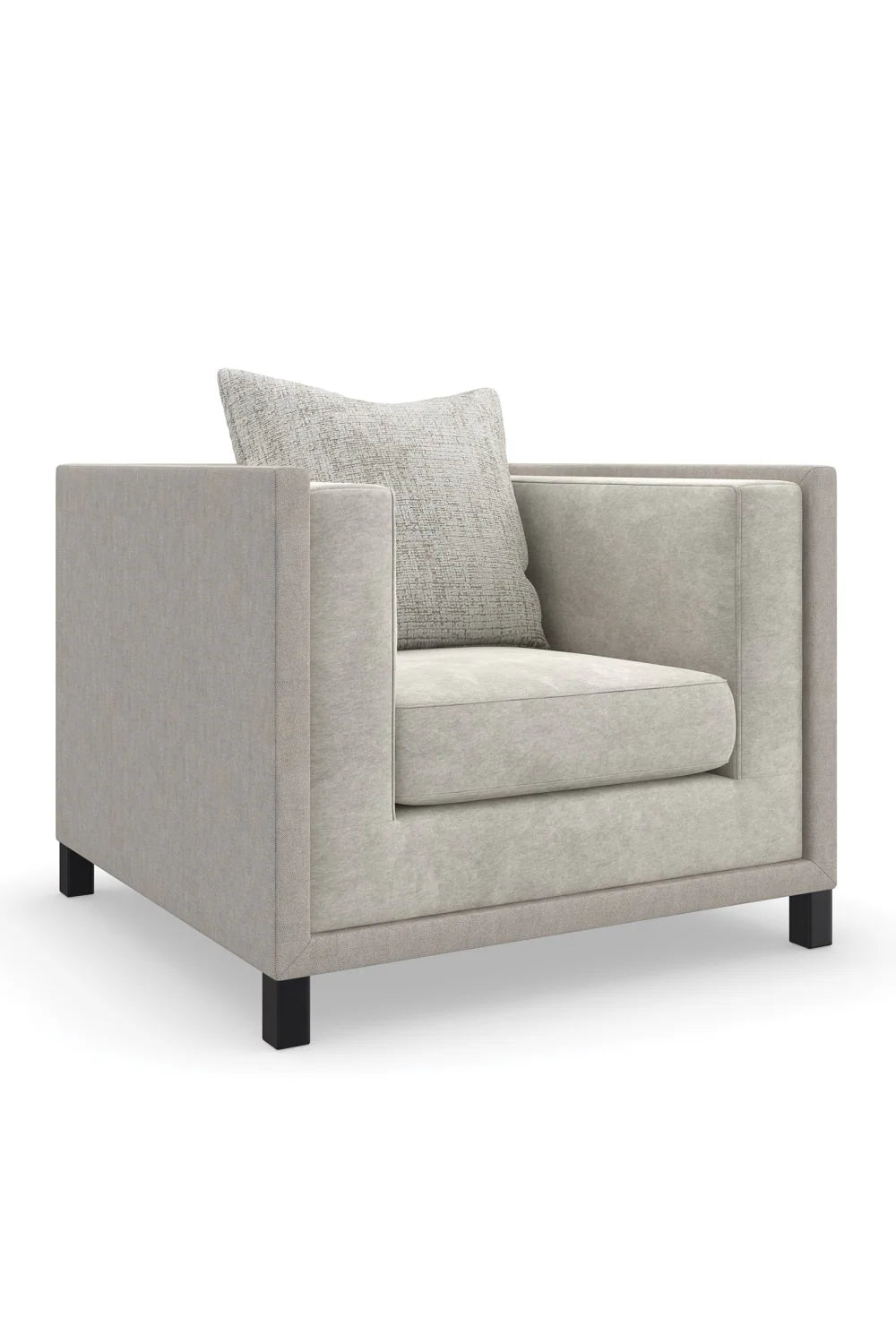 Light Gray Lounge Chair
