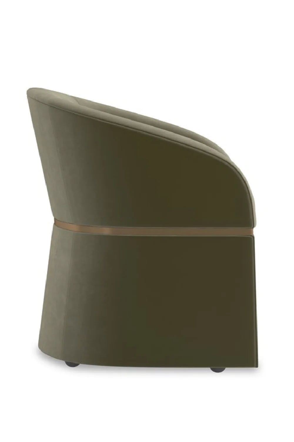 Green Velvet Accent Chair