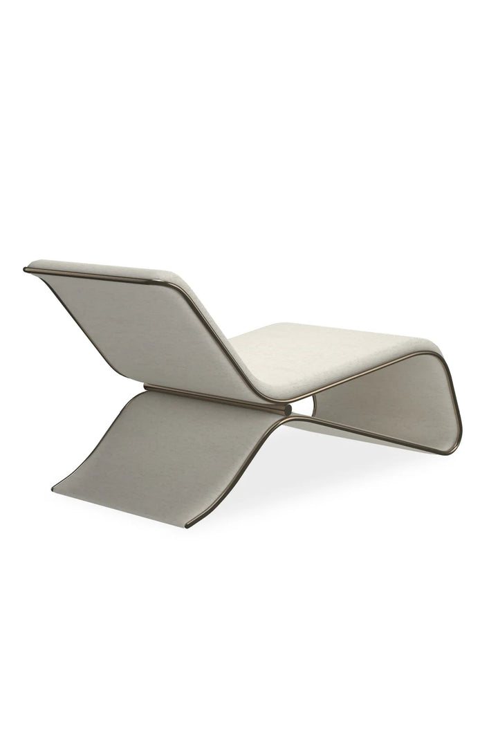Modern Sculptural Chaise