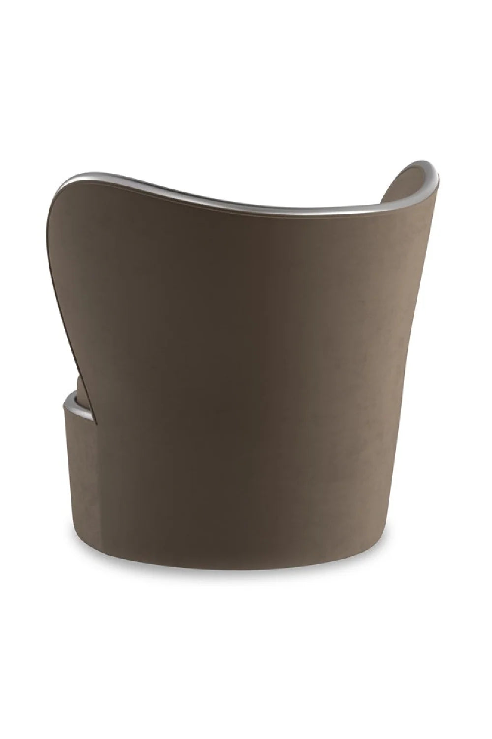 Dark Taupe Swivel Chair