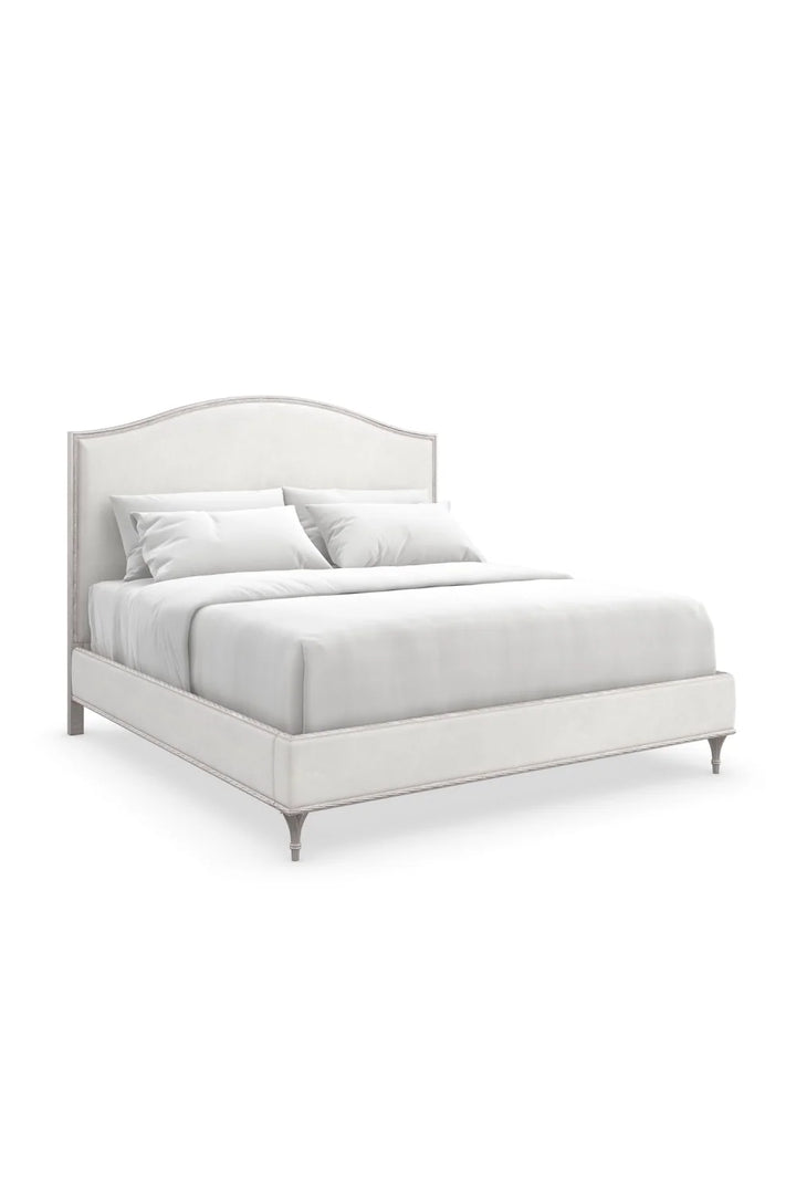 Camelback Platform King Bed