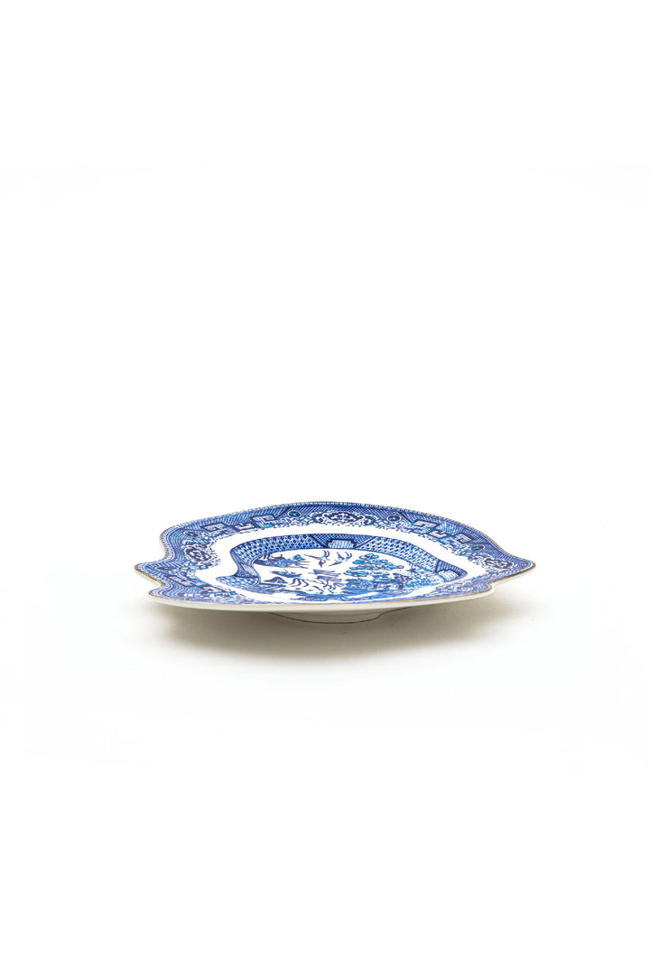 Porcelain dessert plate onda