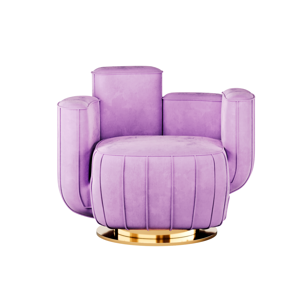 MAGENTA ARMCHAIR