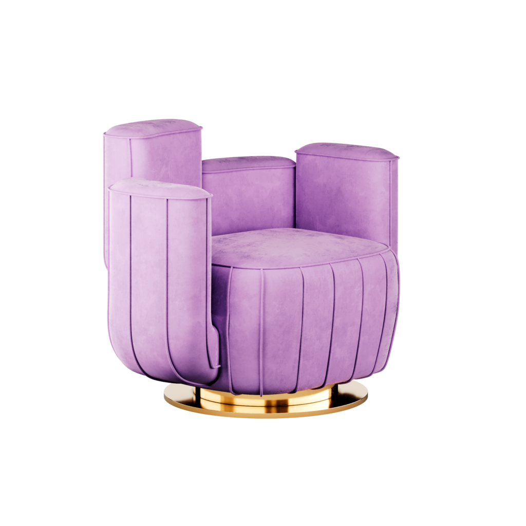 MAGENTA ARMCHAIR