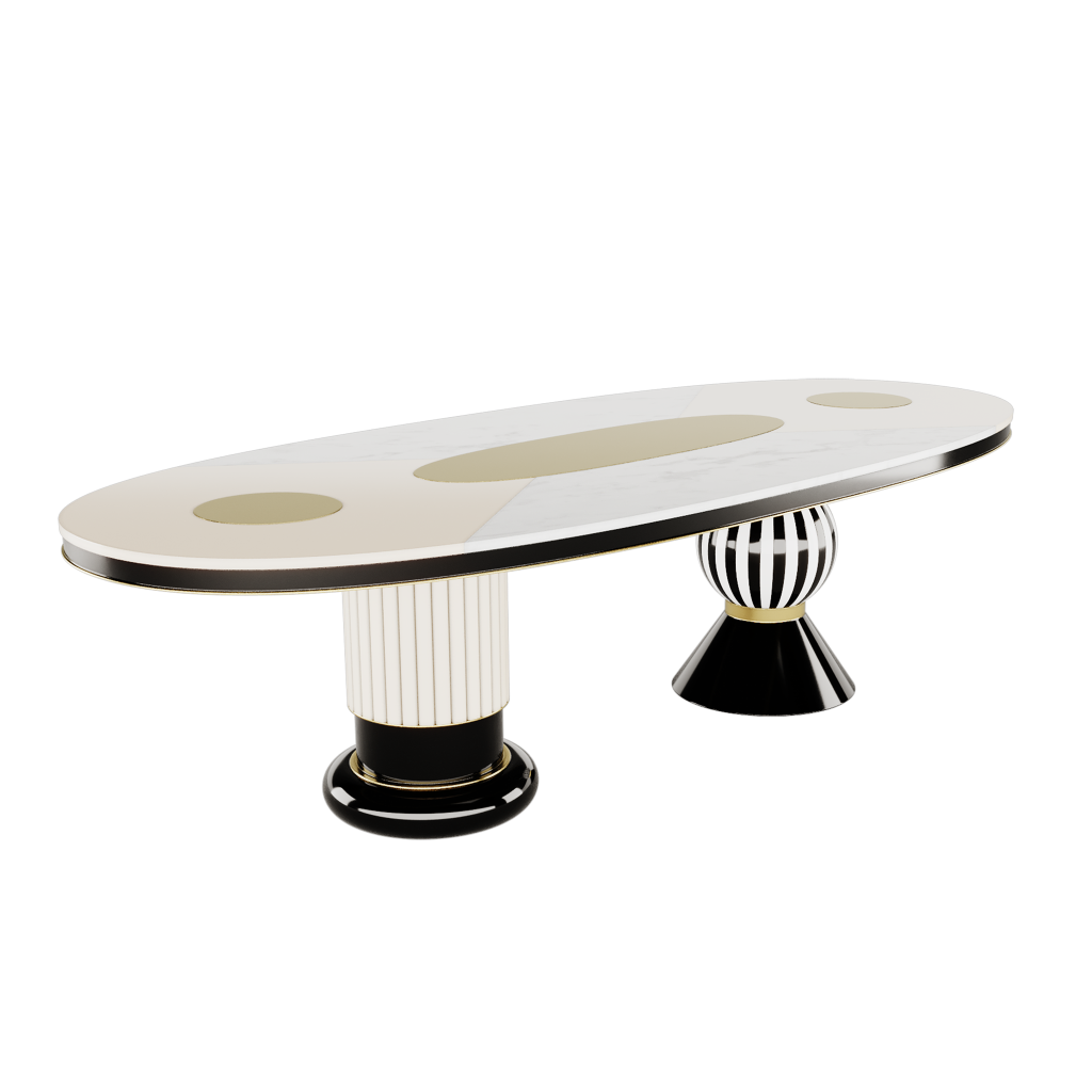 FUSCHIA DINING TABLE