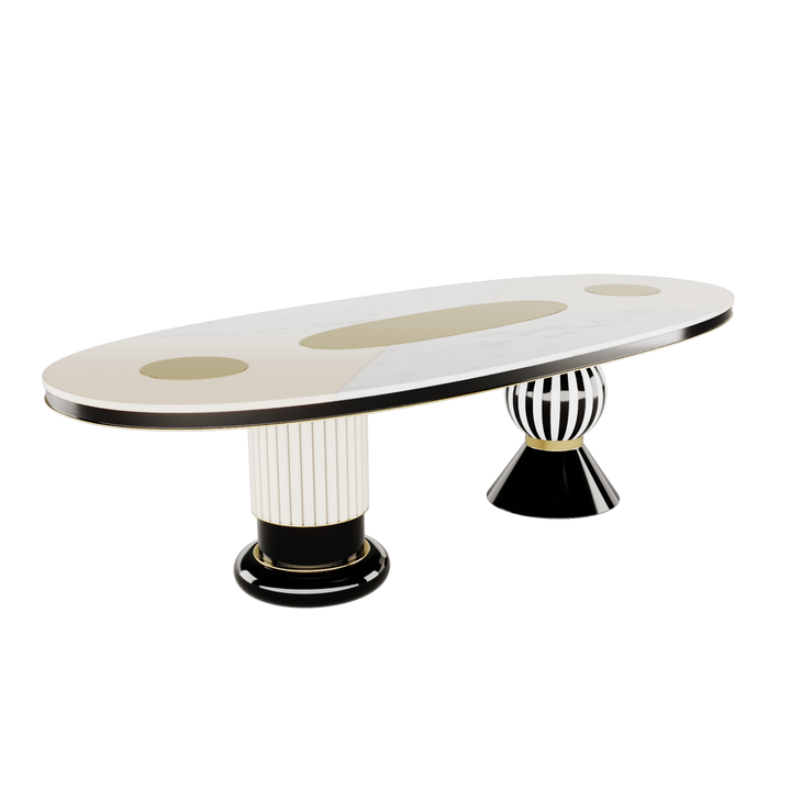 FUSCHIA DINING TABLE