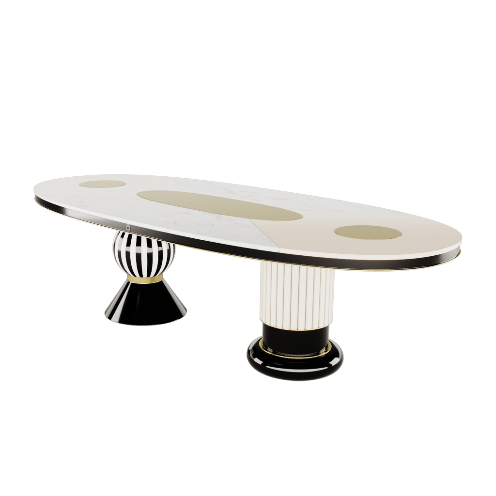 FUSCHIA DINING TABLE