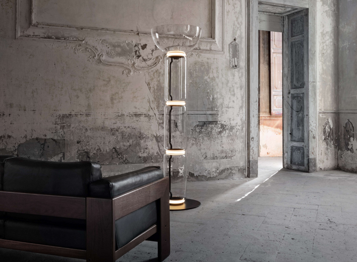 Noctambule Floor 3 High Cylinder Bowl Big Base