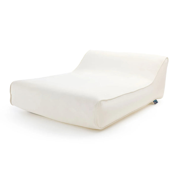 WHITE LAZY XXL SUNCHAIR FC