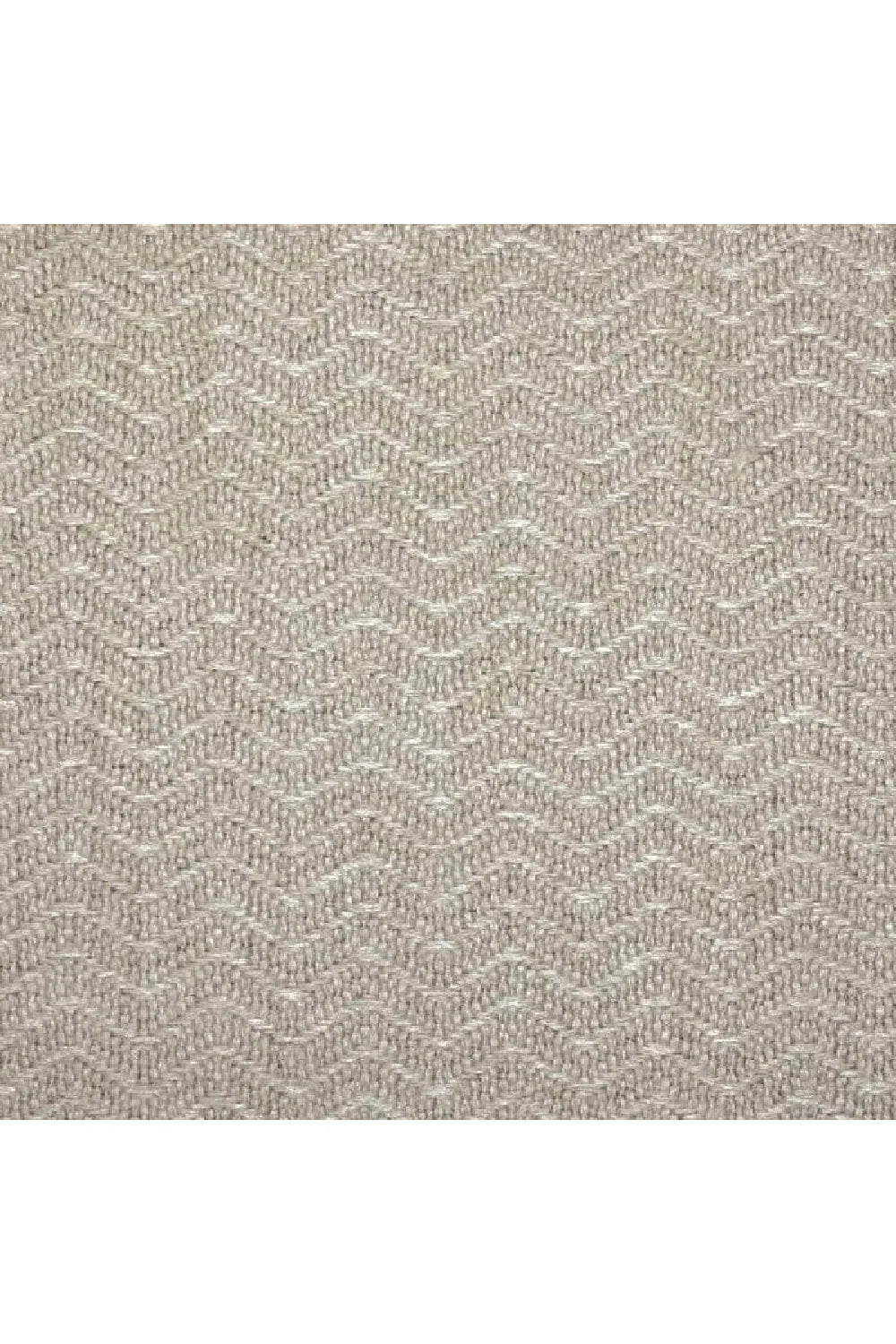 Cream Curved Modern Accent Chair