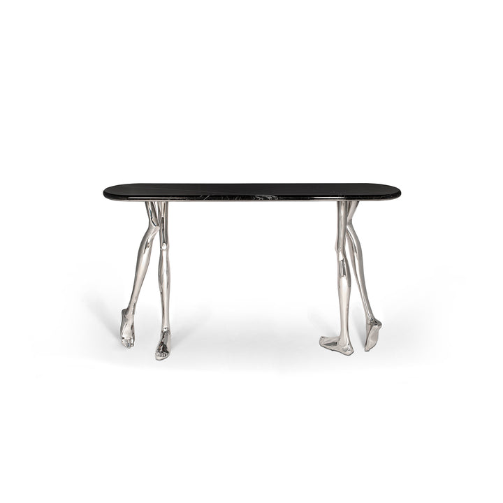 Monroe console, Nickel Plated