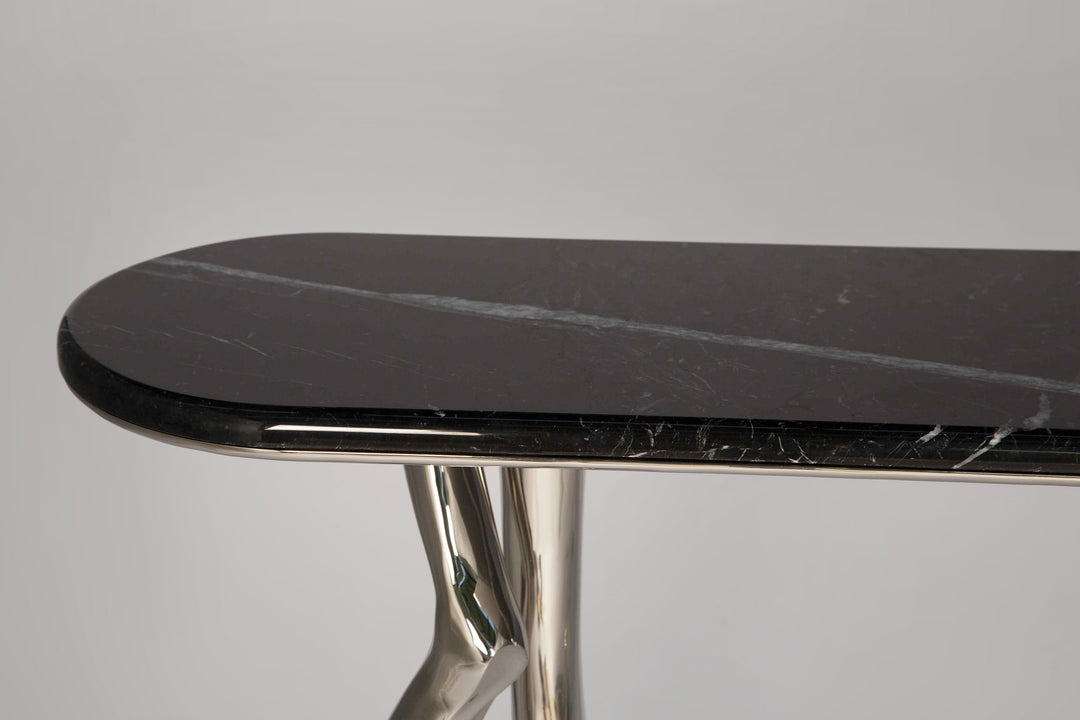 Monroe console, Nickel Plated