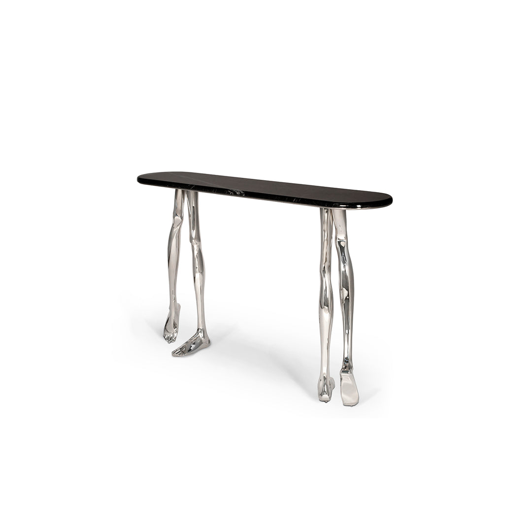 Monroe console, Nickel Plated