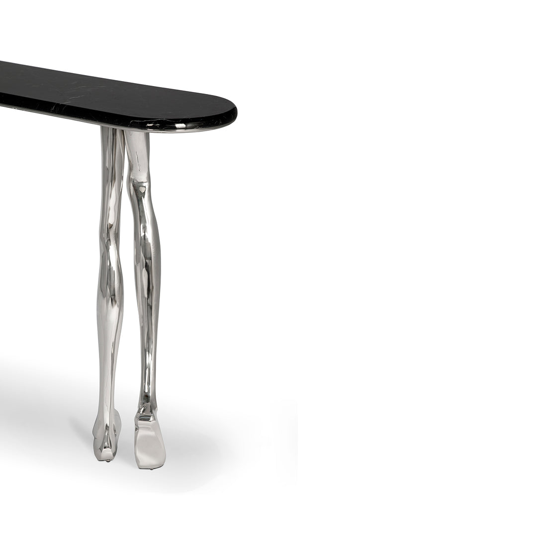 Monroe console, Nickel Plated