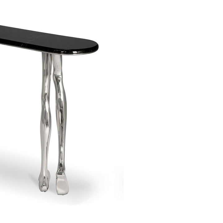 Monroe console, Nickel Plated