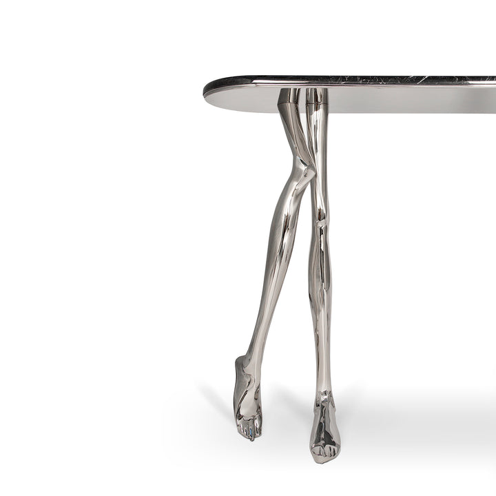 Monroe console, Nickel Plated
