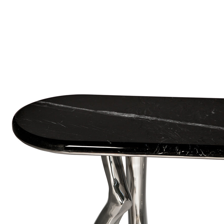 Monroe console, Nickel Plated