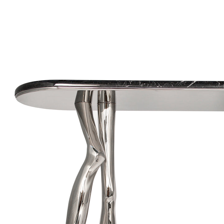 Monroe console, Nickel Plated