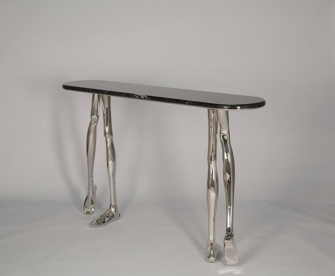 Monroe console, Nickel Plated