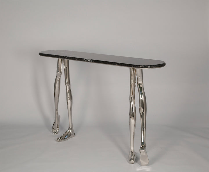Monroe console, Nickel Plated