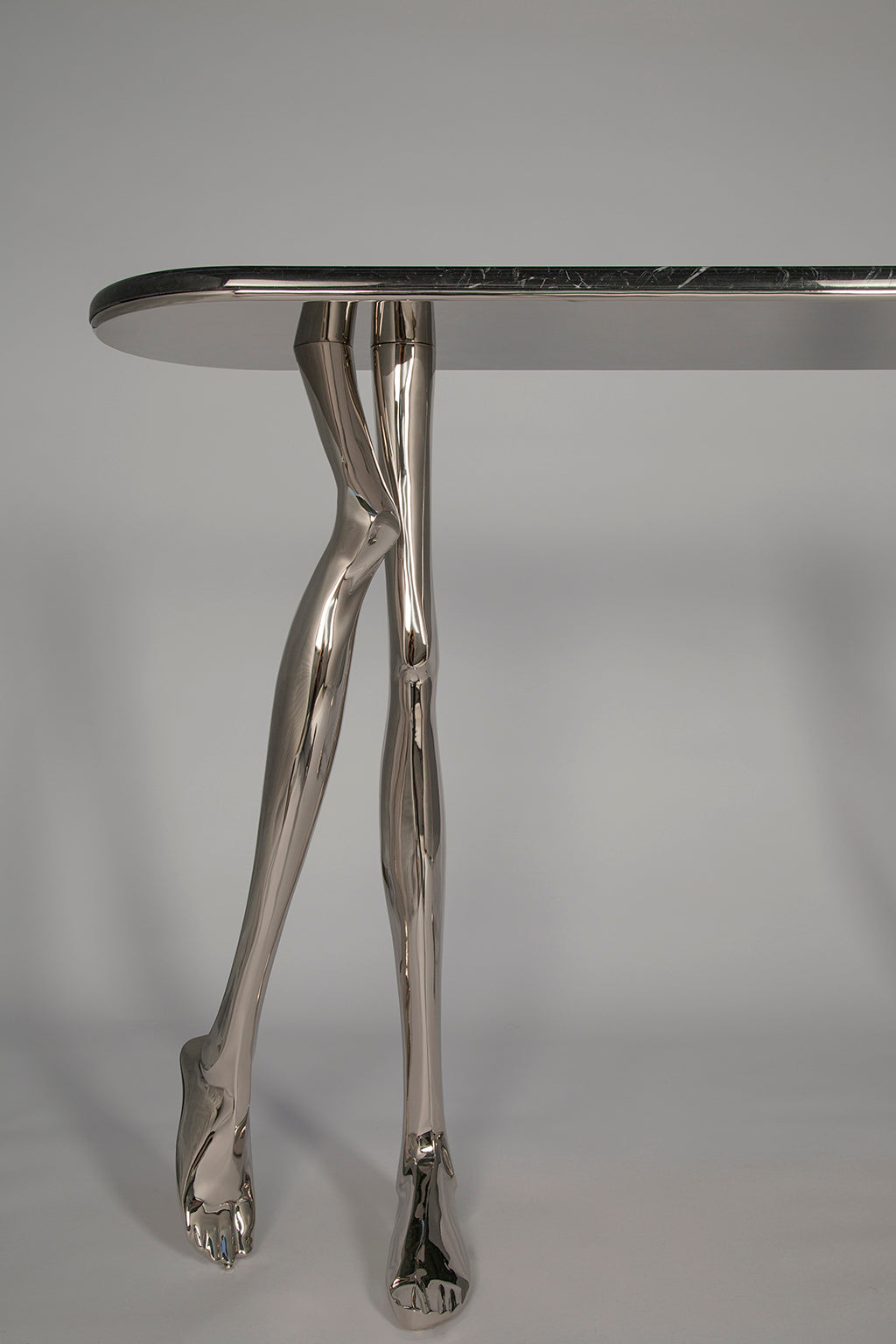 Monroe console, Nickel Plated