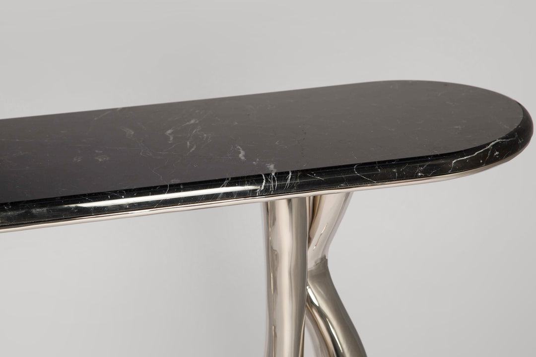 Monroe console, Nickel Plated