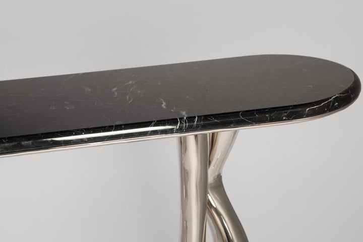 Monroe console, Nickel Plated