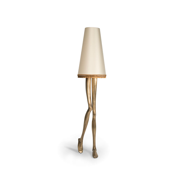 Monroe Floor Lamp Beige